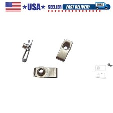 M6 Long Stainless Steel U -Style Clip-On Nut,U-Type Fasteners Pack of 25