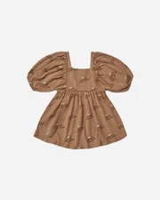 Rylee + Cru Brea Dress Chase The Sun Girls Size 4-5 Years Summer Cotton