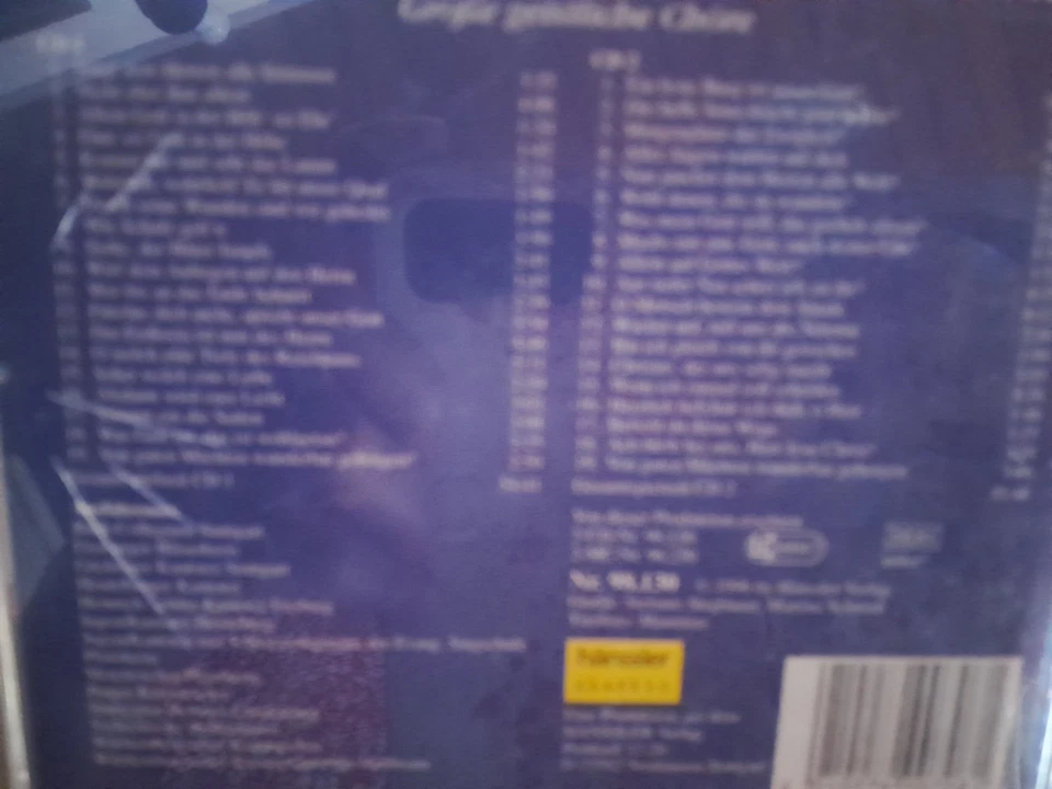 2 CD, Von guten Mächten wunderbar geborgen. Große geistliche Chöre, Hänssler - Bild 2 von 2