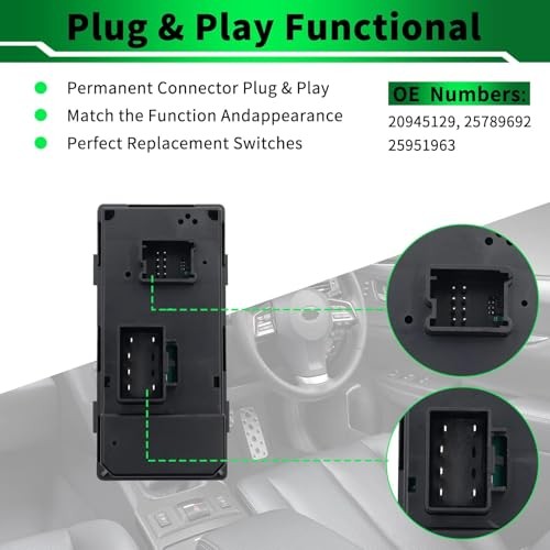 Driver Side Master Power Window Switch For Chevy Silverado GMC - View #7