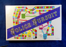 Police Pursuit Board Game New SEALED 1987 Vintage Rare Hard