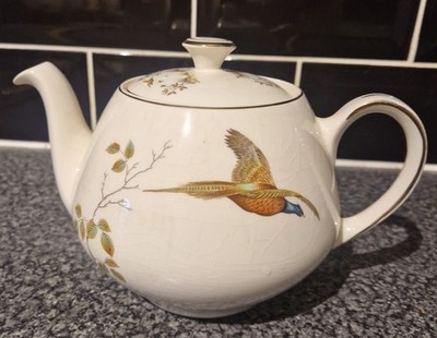 Alfred Meakin Ironstone Teekanne Fasan Design