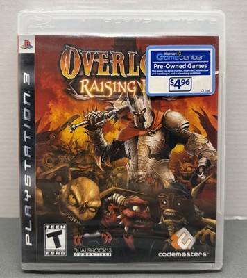 Overlord: Raising Hell (Sony PlayStation 3, 2008) Complete Pre Owned & Sealed