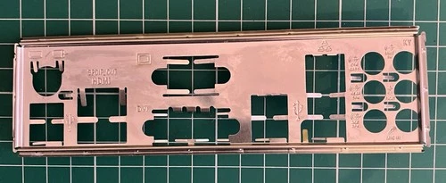 Motherboard Backplate Bracket Panel Shield PC Desktop Tower HDMI DVI VGA PS/2