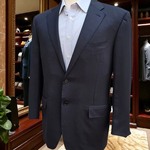 Blazer Marina Militare Canali 1934 44s 54it tela completa doppia sfiato etichetta argento