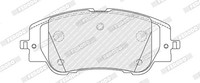 Ferodo Bremsbelagsatz, Scheibenbremse Vorderachse U.A. FüR CitroËN, Ds, Fiat