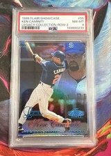 1998 Flair Showcase - Row 2 Ken Caminiti #55 Legacy Collection /100 PSA 8