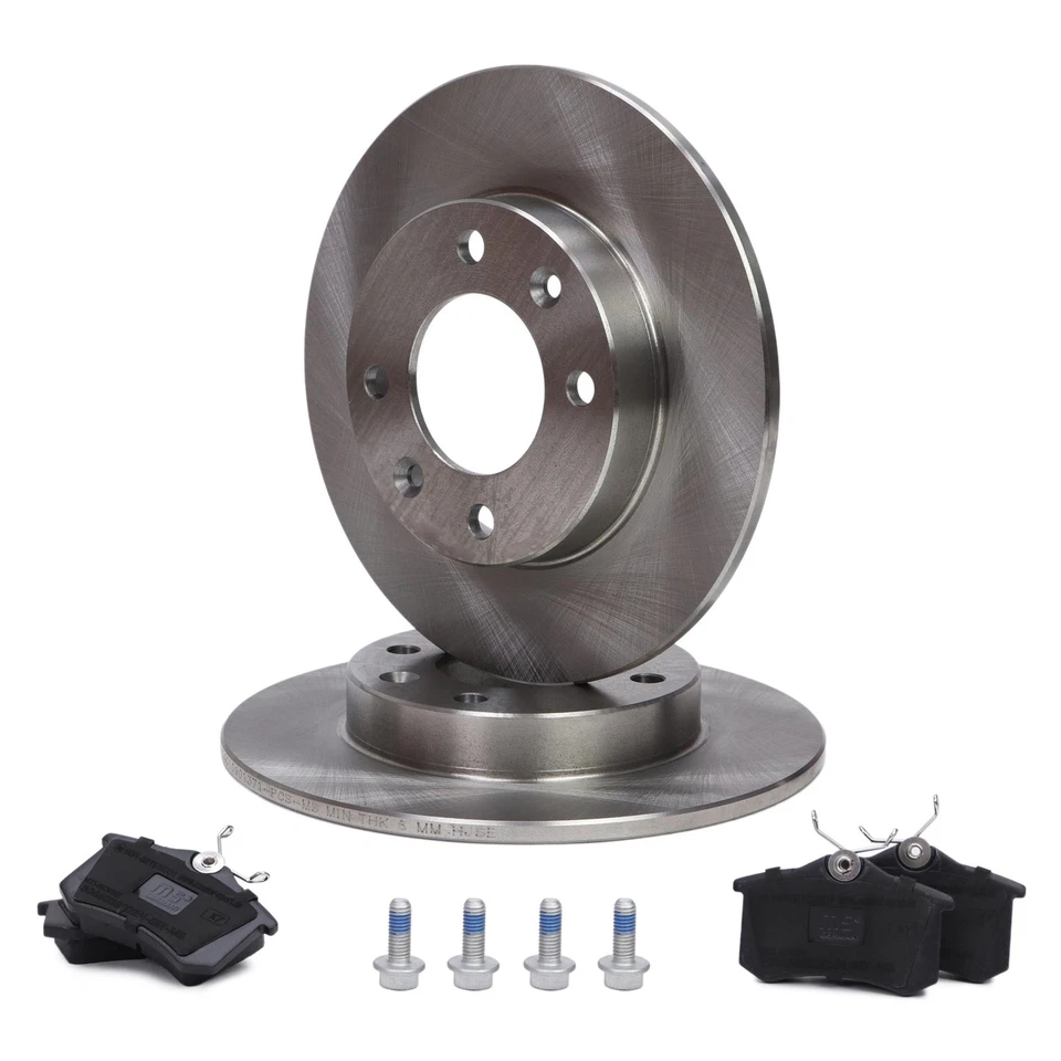 Kit disques + plaquettes arrière pour PEUGEOT 307; CITROËN BERLINGO, C2 C3 C4 - Photo 4/4