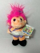 1992 Trolio Troll Plush Doll with Tag and comb - Russ Doll Chosun International