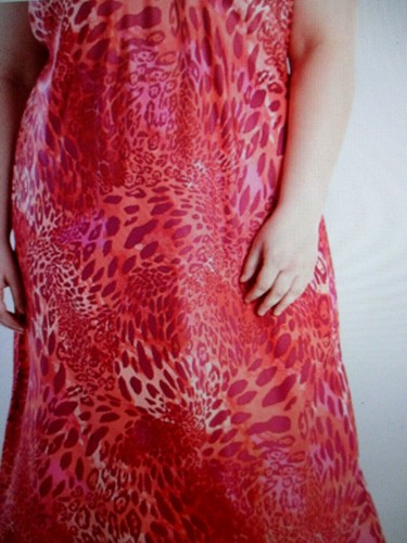 NATORI CHEMISE SLIP NIGHTGOWN SILKY SATIN CHARMEUSE CORAL JAGUAR SMALL NEW - Picture 11 of 12