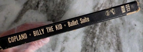 AARON COPLAND Billy The Kid Ballet Suite LEONARD BERNSTEIN RCA VICTOR WDM 1333 - Picture 4 of 4