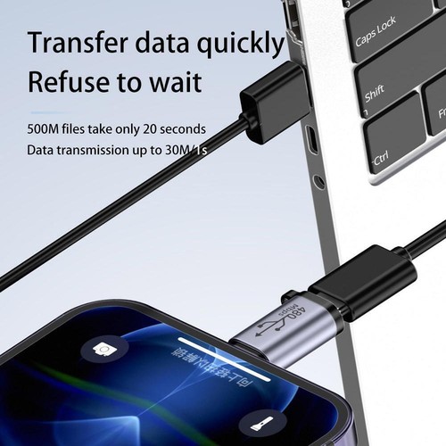 Mini Type C USB Adapter Data Transfer Convertღ B1X0/ L3W0 - Photo 6 sur 19