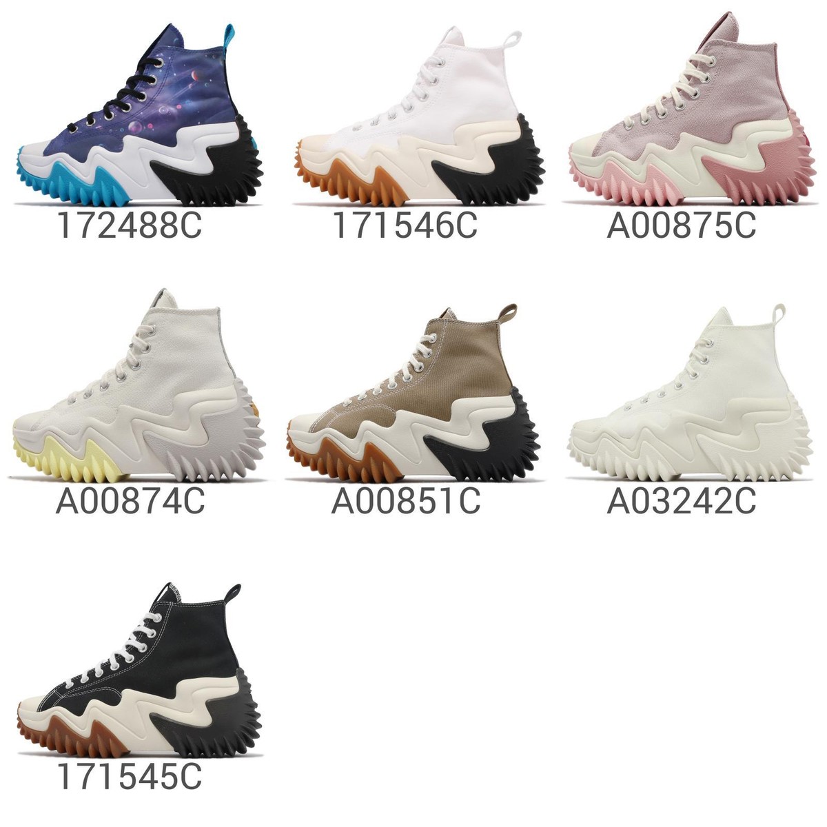 Converse Run Star Motion HI Men / Unisex Casual Lifestyle Converse Run Star Motion HI Men / Unisex Casual Lifestyle