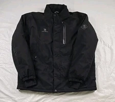 CAMEL CROWN Mens Mountain Snow Ski Winter Jacket  XXL Black