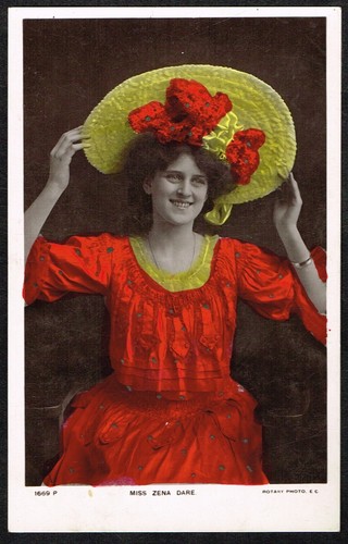 Rotary ☆ EDWARDIAN THEATRE ACTORS & ACTRESSES ☆ 1900s Postcards #1661 to #1760 - Picture 25 of 250