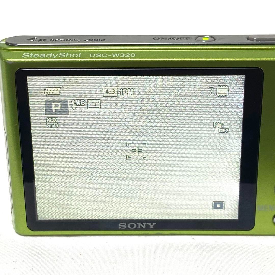 SONY DSC-W320 Green Cyber-shot Compact Digital Camera tested