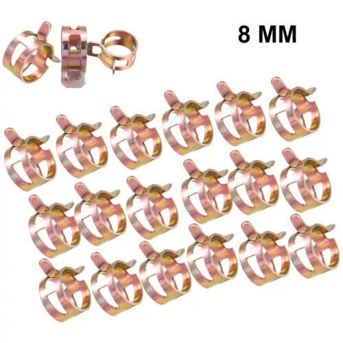 Mini Hose Jubilee HOSE Clip Clamp Fuel Line Diesel Petrol Pipe Clamps Clips - Picture 26 of 34
