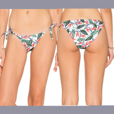 NEW 95 Onia  Small  Kate String Tie Bikini Bottoms in Birds Of Paradise T616