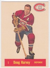 93/94 PARKHURST...DOUG HARVEY...PARKIE REPRINTS...CARD # PR-40...CANADIENS