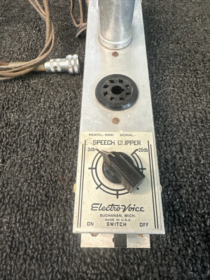 Rare Electro Voice Speech Clipper Model 1000 Untested, Sold As Is - Image 2 of 4