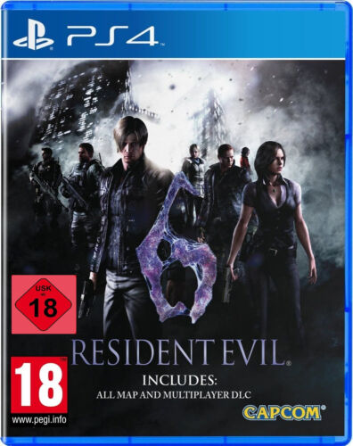PS4 Game Resident Evil 6 HD NEW - Picture 1 of 1