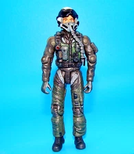 1:18 BBI Elite Force U.S Navy F/A-18C Hornet Jet Fighter Plane Pilot Figure