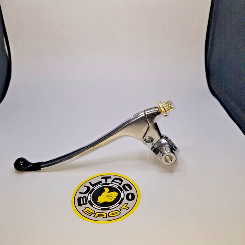 Honda GP Lever Perch Set W/ Mirror Mounts - Clutch + Drum Brake - Chrome - 7/8 - Foto 7