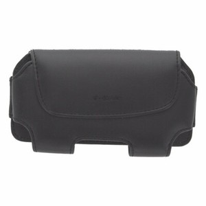 T-Mobile-Leather-Carrying-Case-w-Rotating-Clip-For-Most-Smartphones-Black