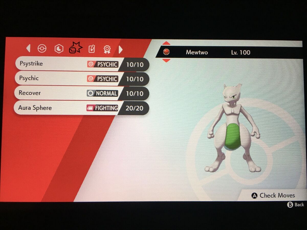 Pokemon Mewtwo shiny 11