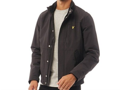 lyle & scott panelled jacket