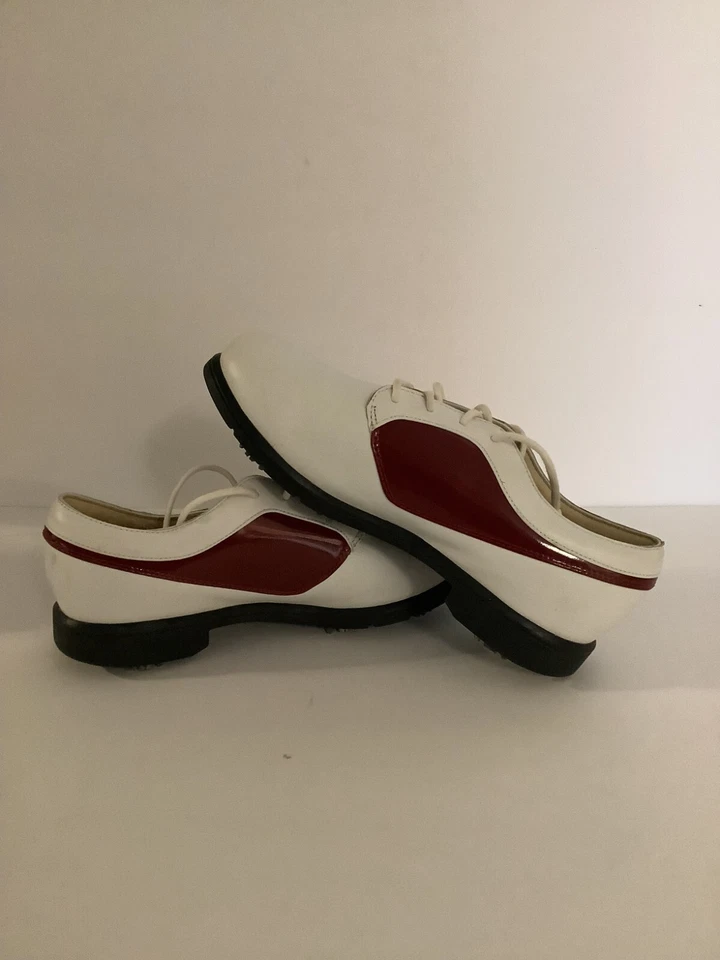 Botines de golf Nike para hombre "Verdana Last" rojos y blancos talla 7,5 Foto 4 de 4