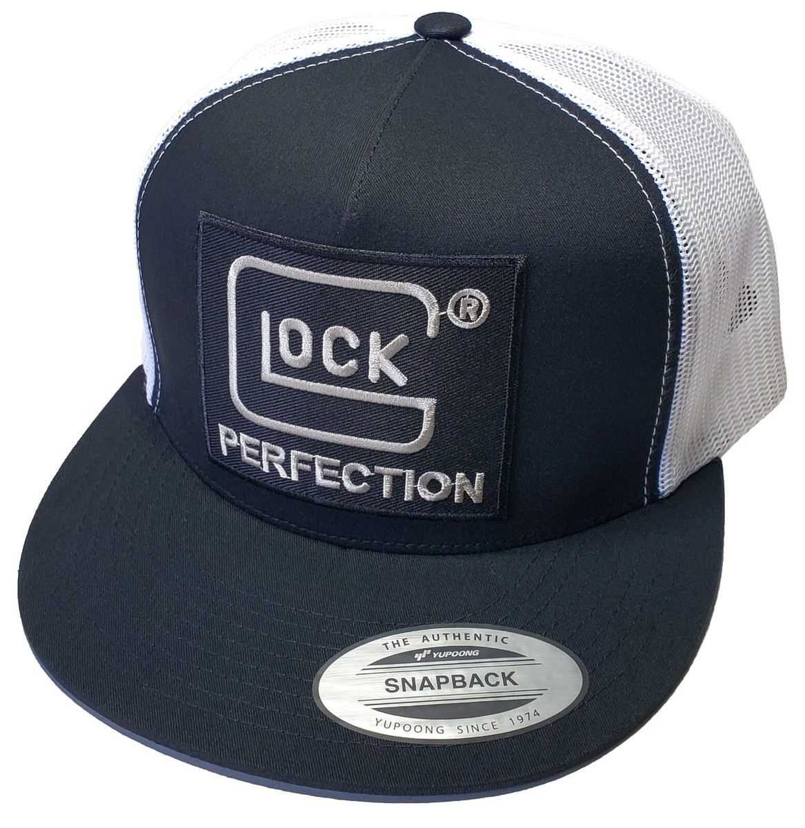 帽子 Windowlicker GLOCK Embroidered Patch Trucker Hat/YP Classics 6006 Flatbill