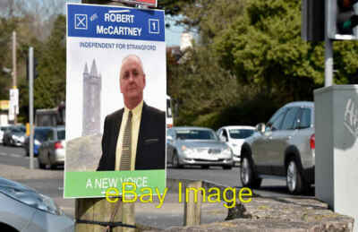 Foto 6x4 Versammlung Wahl Poster, Newtownards - April 2016 (2) Drumhirk c2016