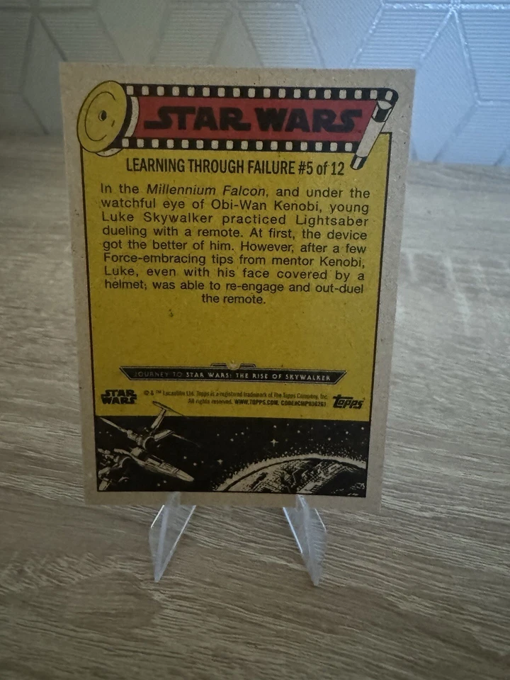 Star Wars: Journey to Star wars The rise of Skywalker BLUE base cards 2019 Topps - Image 2 of 2