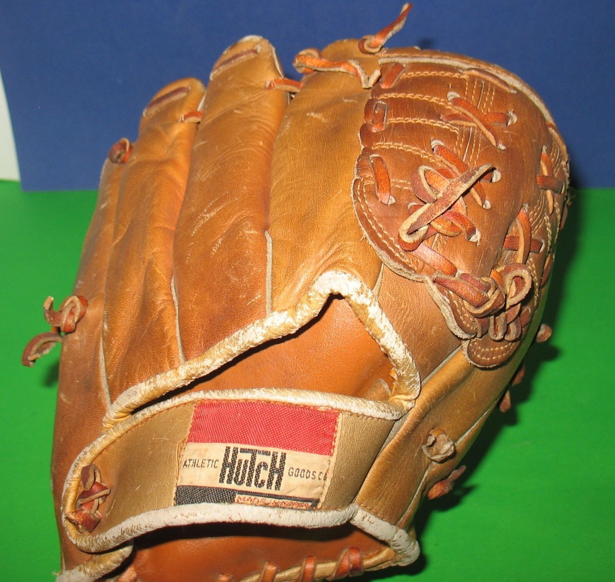Vintage Hutch Model 50 Baseball Glove RHT Leather 10
