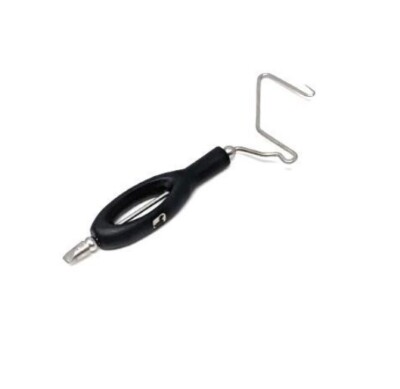 LOON OUTDOORS ERGO MATTE BLACK WHIP FINISHER FLY TYING TOOL WITH CUTTING BASE