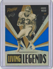 2021 Panini Prestige - Living Legends Andre Reed #LL-6 149/249 Blue XTRA POINTS