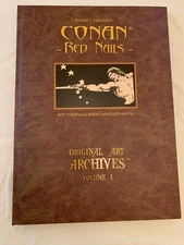 UnSIGNED Red Nails Conan The Barbarian Original Art Archives Vol. 1