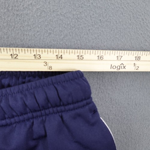 Vintage Nike Ankle Zip Track Pants Men's XL Blue Drawstring Elastic Waist Y2K - 第 12/19 張圖片