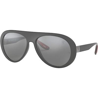 Ray-Ban Men's Sunglasses Grey Mirror Silver Lens Frame RAY BAN 0RB4310M F6266G