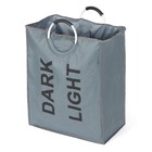 Collapsible Fabric Laundry Hamper, Foldable Clothes Bag, Washing Bin Basket