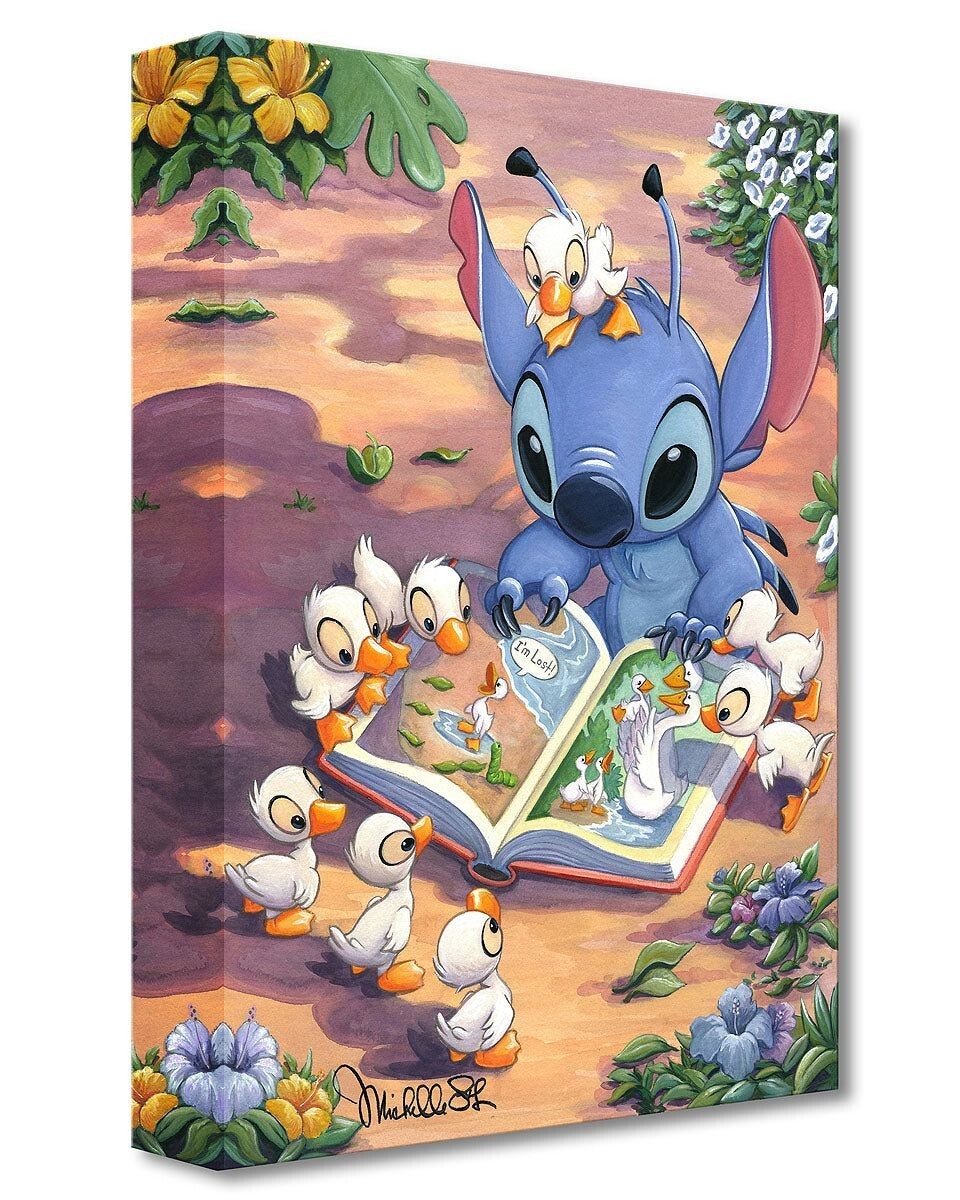 Lilo Stitch Disney Fine Art Michelle St. Laurent Ltd Ed TOC