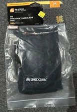 Shock Doctor Shockskin Knee / Elbow Protective Guards / Pads Sports Medium NEW