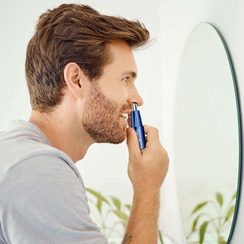 Men Electric Ear Beard Nose Hair Trimmer Eyebrow Mustache Remover Shaver Clipper - Bild 13 von 16