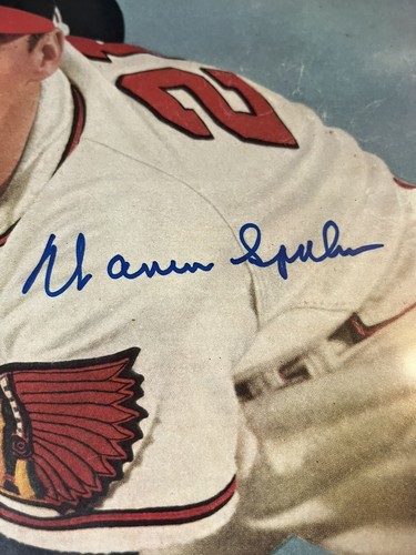 Warren Spahn Signed Sport Magazine August 1953 Milwaukee Braves Cover Only JSA - Picture 3 of 5