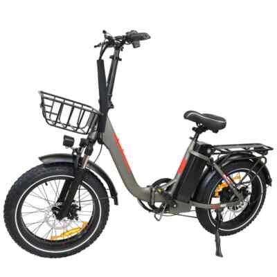 E Bike 20 Zoll Elektrofahrrad 500W Klapprad Fatbike Step-Through E-bike E-MTB