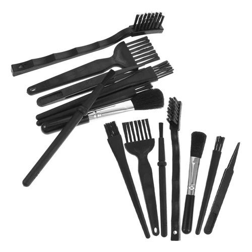  2 Sets antistatisches Tastatur-Reinigungsbürsten-Set, tragbares