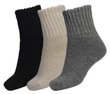 Women's Winter Solid Socks Thick Warm Socks Cozy Crew Socks for Mix-color 5