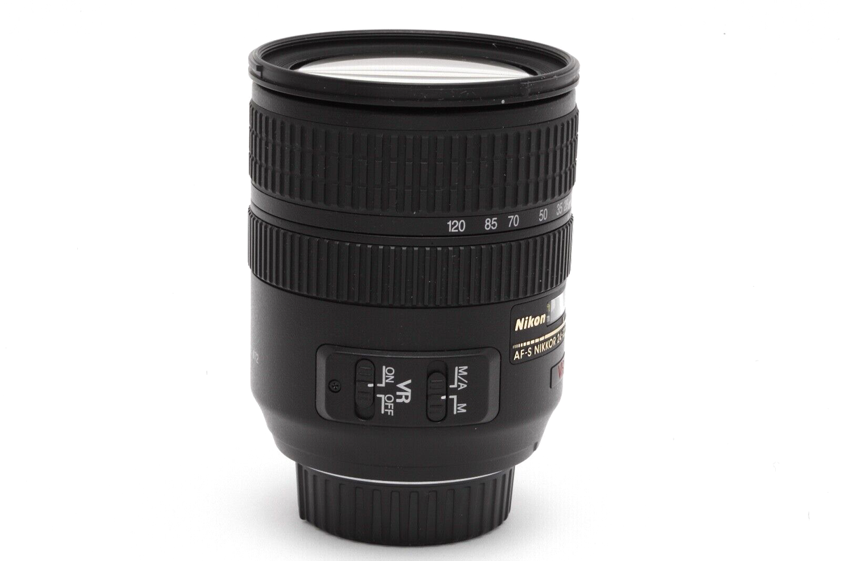 Nikon AF-S NIKKOR 24-120mm f3.5-5.6 G ED VR Lens with Hood Nikon AF-S NIKKOR 24-120mm f3.5-5.6 G ED VR Lens with Hood