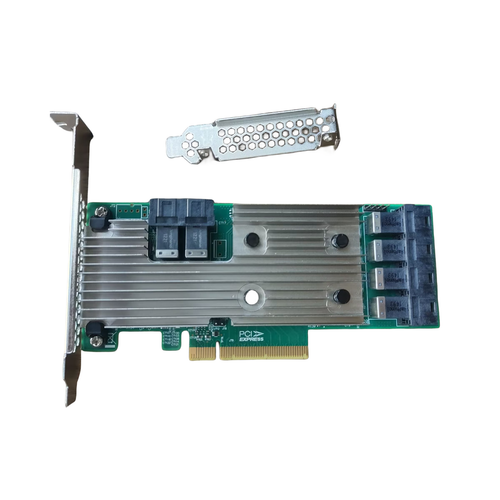 NEW LSI Logic Controller Card IT Mode 9305-24i 24-Port SAS 12Gb/s pci-e 3.0 - Afbeelding 1 van 3